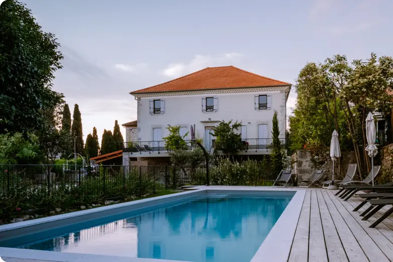 Maison avec piscine dans le sud de la France acheter en viager