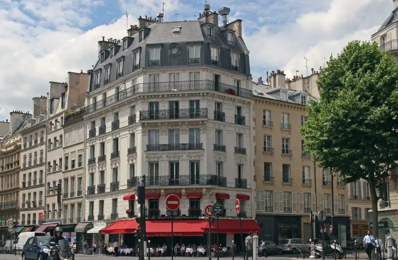 Immeuble Haussmanien représentant les opportunités d'achat en viager à Paris