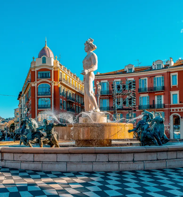 Place Masséna à Nice